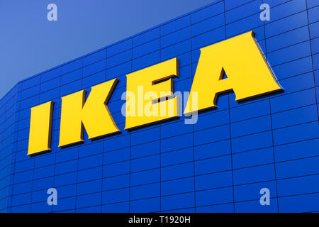 Greenwich IKEA, London England Royaume-Uni UK Banque D'Images