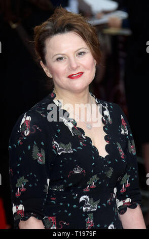 Apr 11, 2016 - Londres, Angleterre, Royaume-Uni - Eye in the Sky UK Premiere, Curzon Mayfair - Tapis Rouge photo montre des arrivées : Monica Dolan Banque D'Images