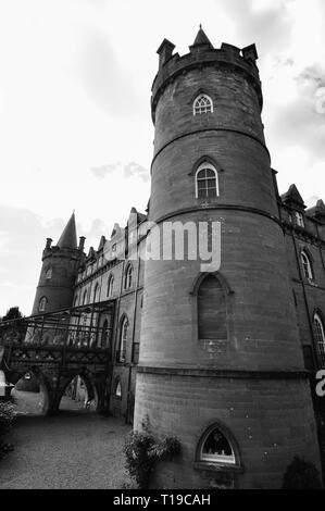 Château D'Inveraray, Greenock, Écosse Banque D'Images