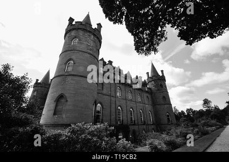 Château D'Inveraray, Greenock, Écosse Banque D'Images