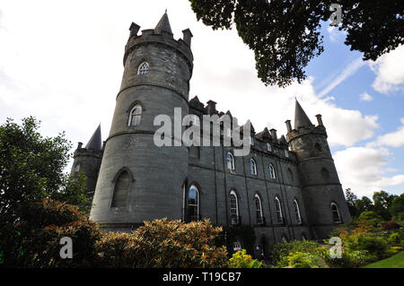 Château D'Inveraray, Greenock, Écosse Banque D'Images