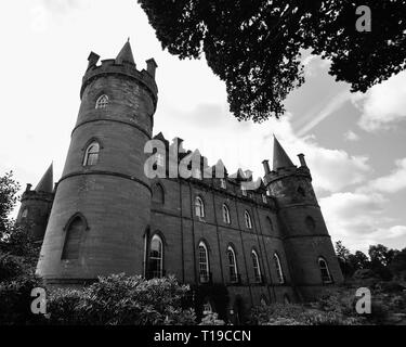 Château D'Inveraray, Greenock, Écosse Banque D'Images