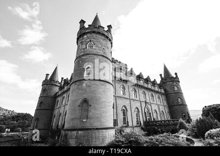 Château D'Inveraray, Greenock, Écosse Banque D'Images