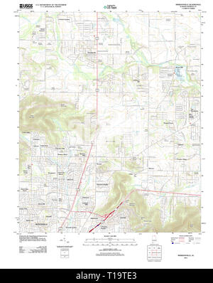 Carte TOPO USGS Alabama AL Meridianville 20111206 TM Banque D'Images