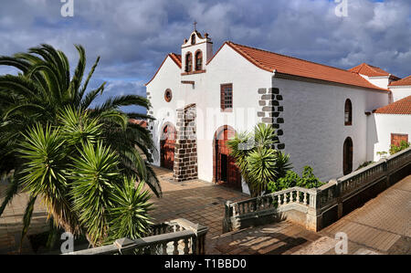 Église Nuestra Señora de la Luz (Garafia, La Palma, Canary Islands) Banque D'Images