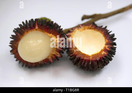 Doux De Fruits sauvages Pulasan Banque D'Images