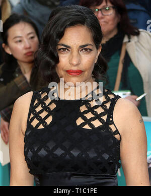 Apr 25, 2016 - Londres, Angleterre, Royaume-Uni - un hologramme pour le Roi UK Premiere, BFI Southbank - Tapis Rouge photo montre des arrivées : Sarita Choudhury Banque D'Images