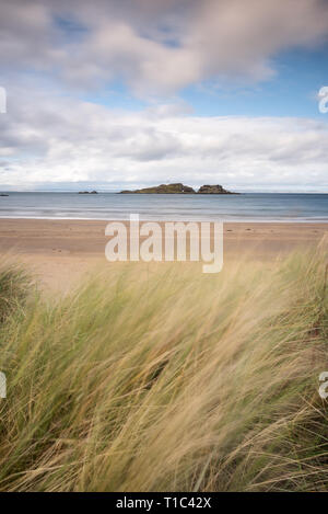 Yellowcraig Beach, Dirleton, East Lothian (octobre 2018) Banque D'Images