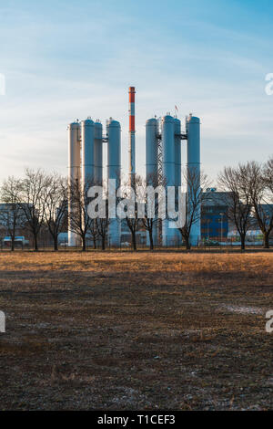 Installation en usine à Ljubljana Banque D'Images