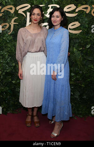 UK Premiere de 'Heartbeat' accueil de tenue au London Palladium - Arrivées en vedette : Maimie McCoy, Cara Horgan Où : London, Royaume-Uni Quand : 22 février 2019 Crédit : Mario Mitsis/WENN.com Banque D'Images