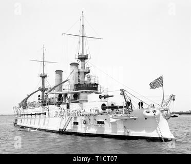 USS New York, 1900 Banque D'Images