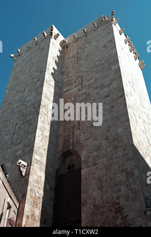 Cagliari, Sardaigne, Italie. Castello distrrict Banque D'Images