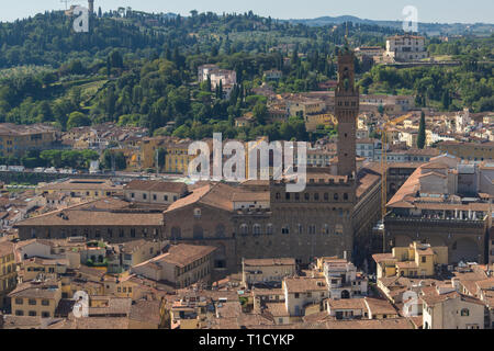 Vue du Duomo de Florence. Basilica di Santa Maria del Fiore (Basilique de Sainte Marie de la fleur) à Florence, en Italie. Florence Duomo est l'un des grands l Banque D'Images