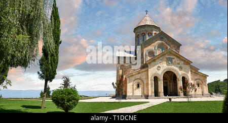 Photos et images de l'église de style géorgien Classica au monastère de Saint Nino à Bodbe, un complexe monastique orthodoxe de Géorgie et le siège de la B Banque D'Images