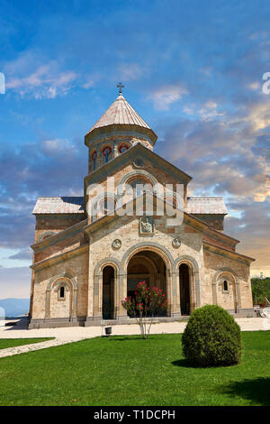 Photos et images de l'église de style géorgien Classica au monastère de Saint Nino à Bodbe, un complexe monastique orthodoxe de Géorgie et le siège de la B Banque D'Images