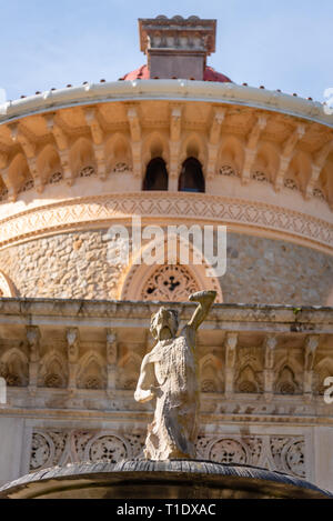 Le Palais de Monserrate (Palais Monseratte), est l'un des plus beaux hôtels particuliers et visuellement percutant de Sintra, Portugal Banque D'Images