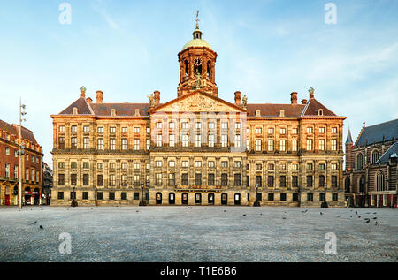 Palais Royal d'Amsterdam, Pays-Bas Banque D'Images