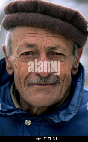 20 mars 2012 - Gilgit, Pakistan, District de Hunza - fichier image prise sur Janvier 2000 - libre de l'homme pakistanais dans le village de Karimabad, Hunza Valley (crédit Image : © Jordi Boixareu/Zuma sur le fil) Banque D'Images