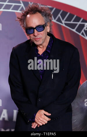 Rome, Italie. Mar 26, 2019. Tim Burton Rome le 26 mars 2019. Première du film 'Dumbo' réalisé par Tim Burton photo Samantha di Mola/Insidefoto insidefoto Crédit : srl/Alamy Live News Banque D'Images