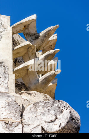 Miami Beach Florida,Bass Museum of Art,art déco,quartier historique,Russell Pancoast,1934,sculpteur Gustav Bohland,Coral rock,Seagull gargoyles,bâtiment Banque D'Images