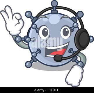 Avec sous l'eau à la mine pour casque sac cartoon vector illustration Illustration de Vecteur