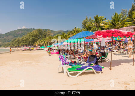 Une vue typique à Phuket Thaïlande Banque D'Images