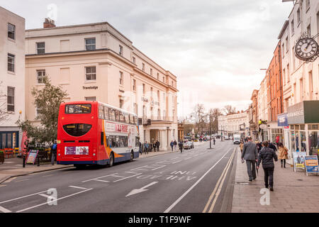 Centre-ville de Leamington Spa, Warwickshire, West Midlands, Royaume-Uni. Banque D'Images