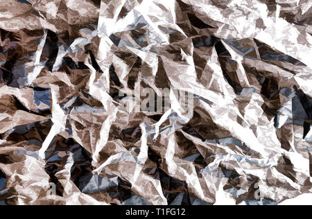 Image en arrière-plan avec des éléments contrastants en noir et blanc dans un style abstrait. Banque D'Images