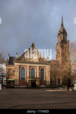 Krefeld, Dionysiuskirche, Saint Dionysius, 1752, 1840-1844 begonnen von Ernst Friedrich Zwirner umgebaut, Blick von Süden Banque D'Images