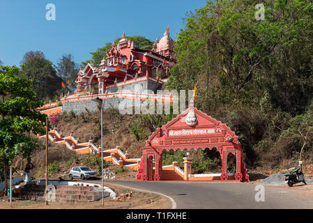 Maruti Temple, Panaji (Panjim), Goa, Inde Banque D'Images