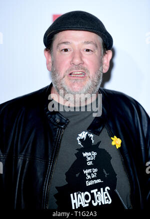 Johnny Vegas participant à la mangés par les Lions Premiere tenue à l'Hôtel Palais de Londres. Banque D'Images