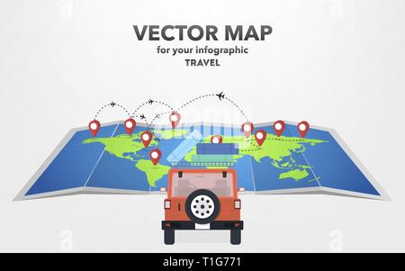 Billet sur une voiture en télévision, style vector Illustration de Vecteur