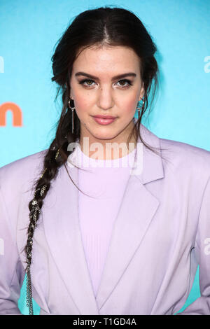 LOS ANGELES, CA, USA - Le 23 mars : Lilimar Hernandez arrive à Nickelodeon's Kids' Choice Awards 2019 tenue à l'USC Galen Center le 23 mars 2019 à Los Angeles, Californie, États-Unis. (Photo par Xavier Collin/Image Press Office) Banque D'Images