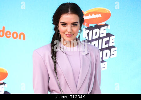 LOS ANGELES, CA, USA - Le 23 mars : Lilimar Hernandez arrive à Nickelodeon's Kids' Choice Awards 2019 tenue à l'USC Galen Center le 23 mars 2019 à Los Angeles, Californie, États-Unis. (Photo par Xavier Collin/Image Press Office) Banque D'Images