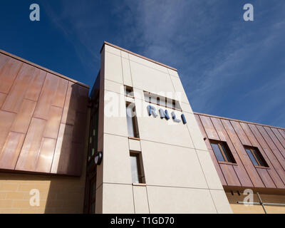 Une image de la RNLI Scarborough nouveau Lifboat Station. Banque D'Images