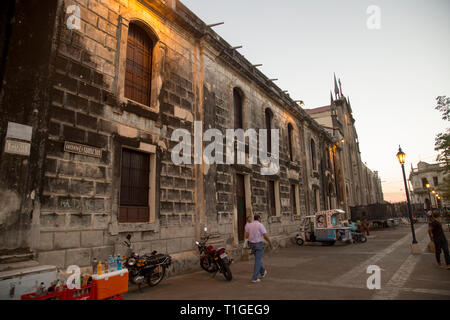 Colegio La Asuncion, Ciudad de Leon, Nicaragua Banque D'Images