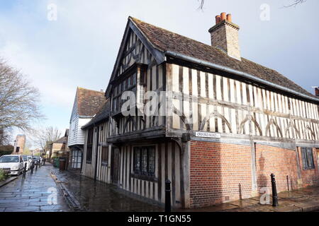 L'ancienne maison, Walthamstow Village, London Banque D'Images