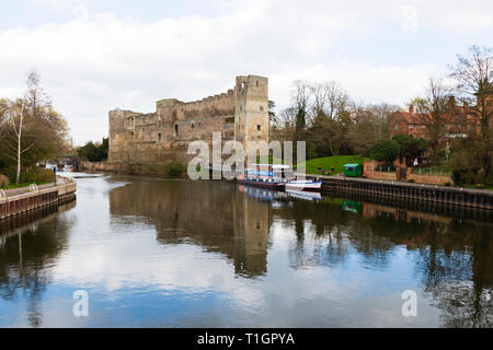 Château de Newark sur la rivière Trent, Newark on Trent, Nottinghamshire, Angleterre Banque D'Images