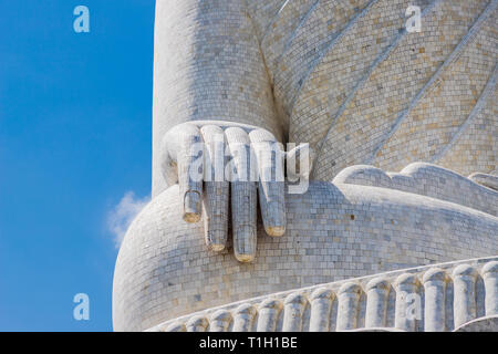 La statue du grand Bouddha de Phucket Thailande Banque D'Images