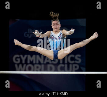 23.03.2019. Resorts World Arena, Birmingham, Angleterre. La Coupe du monde de gymnastique 2019 Banque D'Images