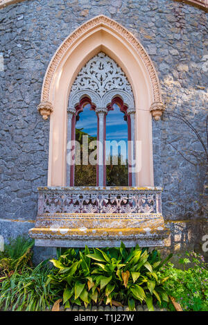 Le Palais de Monserrate (Palais Monseratte), est l'un des plus beaux hôtels particuliers et visuellement percutant de Sintra, Portugal Banque D'Images