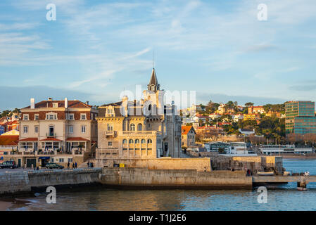 Cascais, une ville côtière au Portugal Banque D'Images