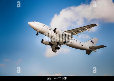 ESA Airbus zéro G 320 à l'aéroport de Francfort, Allemagne Banque D'Images