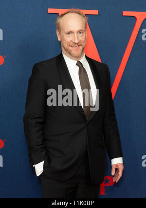 New York, États-Unis. Mar 26, 2019. New York, NY - 26 mars 2019 : Matt Walsh assiste à la première de HBO VEEP saison finale à l'Alice Tully Hall Crédit : lev radin/Alamy Live News Banque D'Images