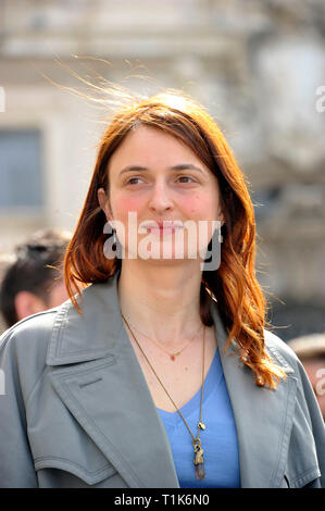 Rome, Italie. Mar 27, 2019. Rome arrive au Quirinal de candidats pour le prix David di Donatello présenté : Alice Rohrwacher : Crédit Photo Agency indépendante/Alamy Live News Banque D'Images