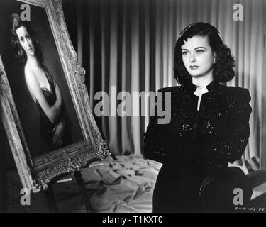 Joan Bennett LA FEMME DANS LA FENÊTRE 1944 réalisateur Fritz Lang film noir femme fatale Christie Corporation / International / Films RKO Radio Pictures Banque D'Images