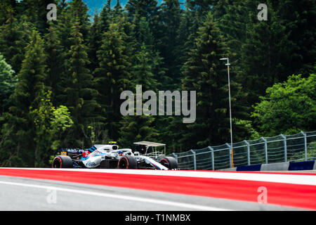 Spielberg/Autriche - 06/29/2018 - # 35 Sergey SIROTKIN (RUS) dans sa Williams FW41 au cours du PC2 lors du Red Bull Ring en avance sur le Grand Prix d'Autriche 2018 Banque D'Images