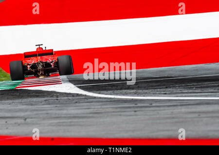 Spielberg/Autriche - 06/29/2018 - # 5 Sebastian Vettel (GER) dans sa Ferrari SH71 au cours du PC2 lors du Red Bull Ring en avance sur le Grand Prix d'Autriche 2018 Banque D'Images