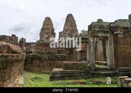 Mebon oriental ruines du temple près de Siem Reap au Cambodge Banque D'Images