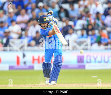 12 JUILLET 2018 , pont Trent, Nottingham, Angleterre ; premier ODI, Londres Royal série d'Angleterre v Inde ; Virat Kohli de l'Inde Banque D'Images